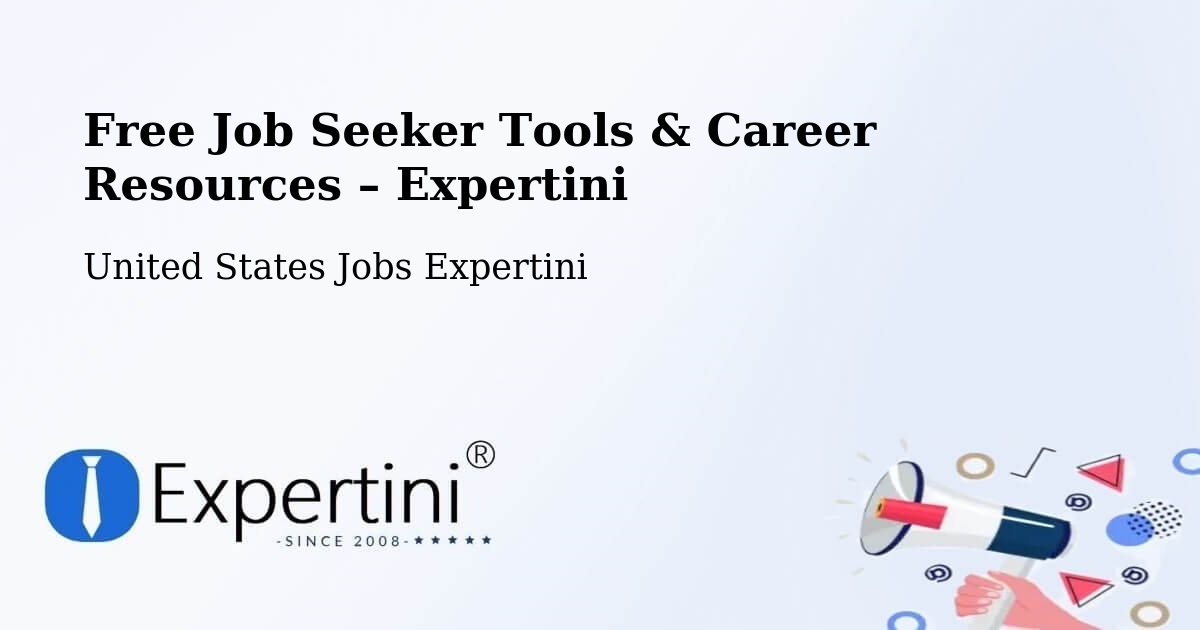 Free Job Seeker Tools & Career Resources – Woburn - Woburn, United States Jobs Expertini